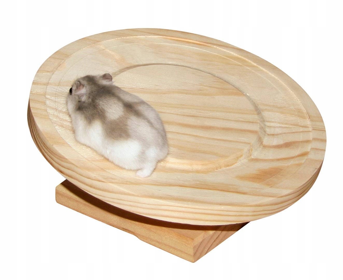 Levně Otočné kolečko pro křečka, dřevěné, 20 cm, Kerbl