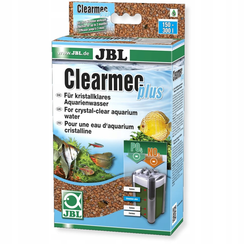 

Jbl Clearmec Plus Wkład Usuwa NO3, NH4, PO4
