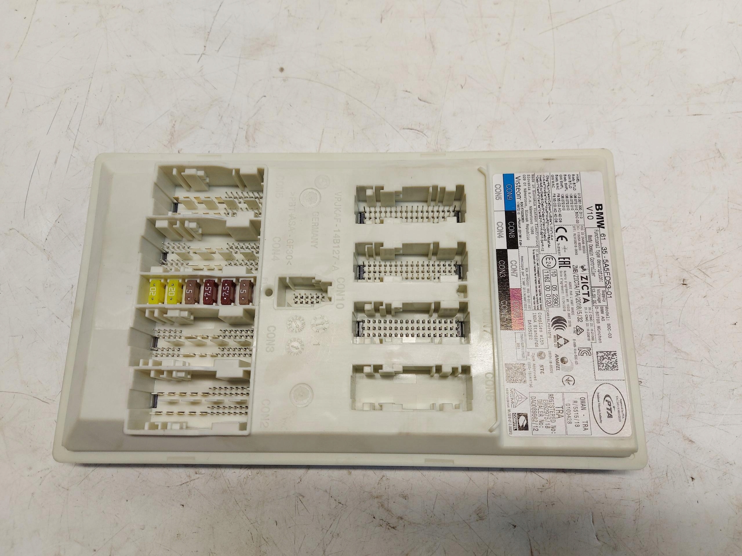 BMW G21 G20 Kombi 330e control unit comfort control unit 2.0e 5a5fd53-jlk01