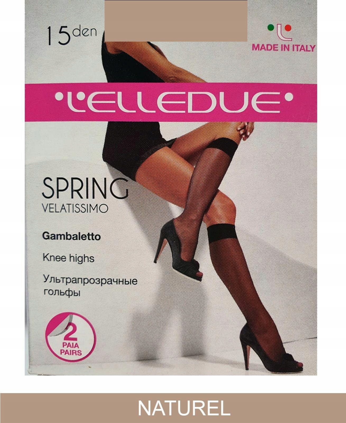 

Elledue Spring 15 Podkolanówki Naturel Roz.:One