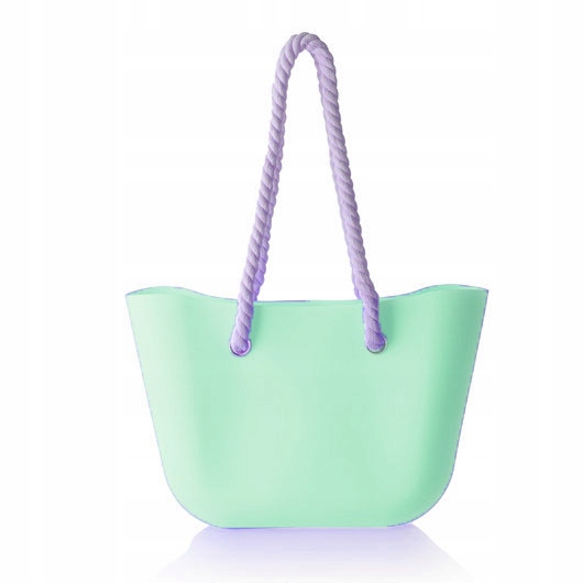 

O Torba Gumowa Torebka Hobo Jelly Shopper Bag Tgla