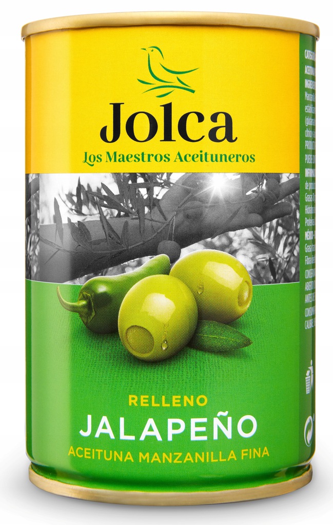 

Oliwki zielone z Papryką Jalapeno Jolca 300g