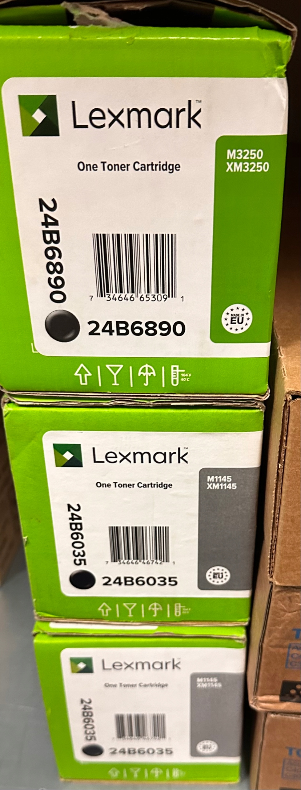 Toner Lexmark 24B6035 čierny (black) Originál pre M/XM 1145