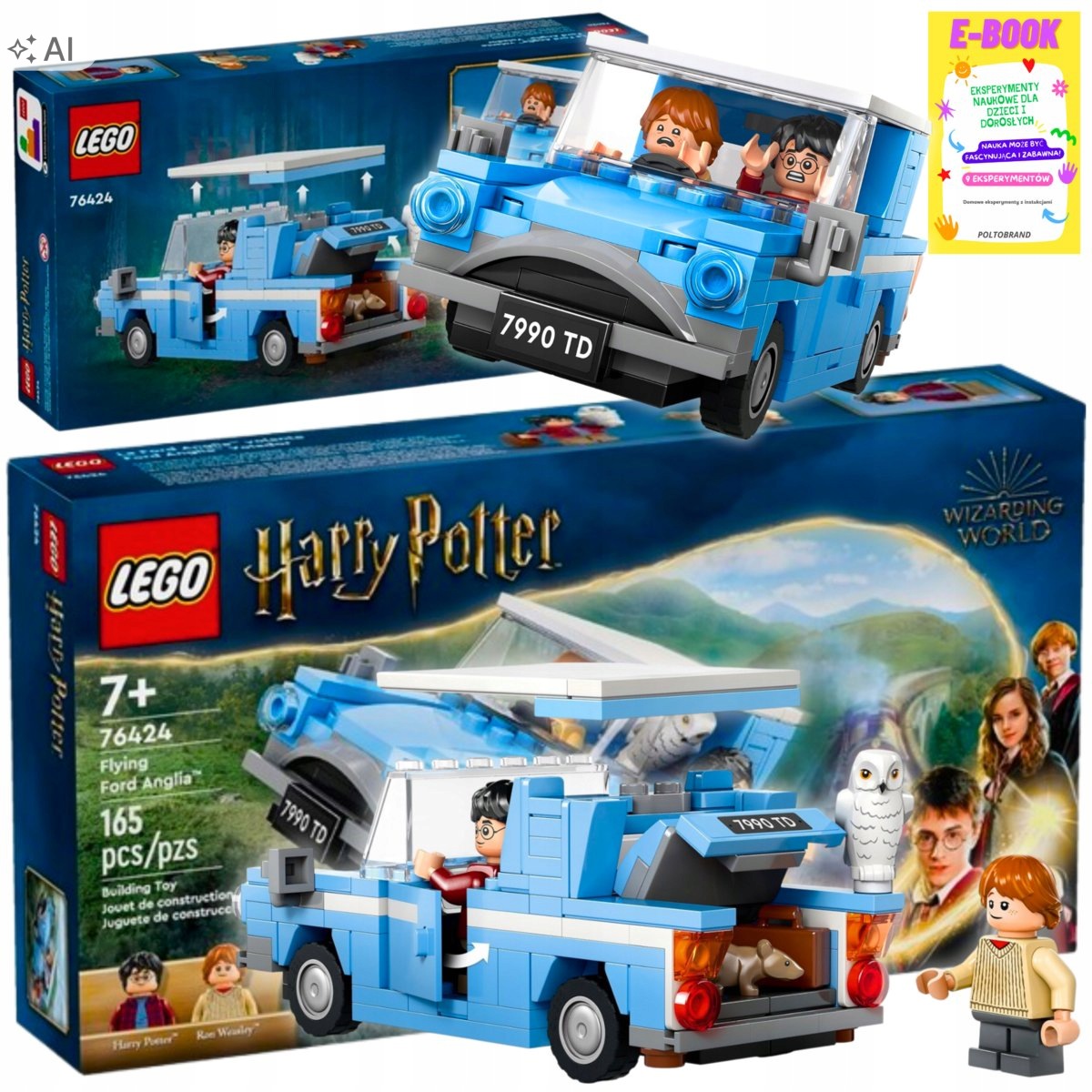Lego Klocki Harry Potter Latający Ford Anglia Dla Dziecka Ebook
