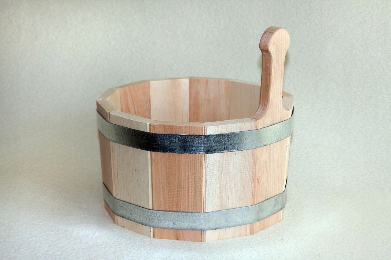 

Cebrzyk wiadro do sauny drewniany 5 L