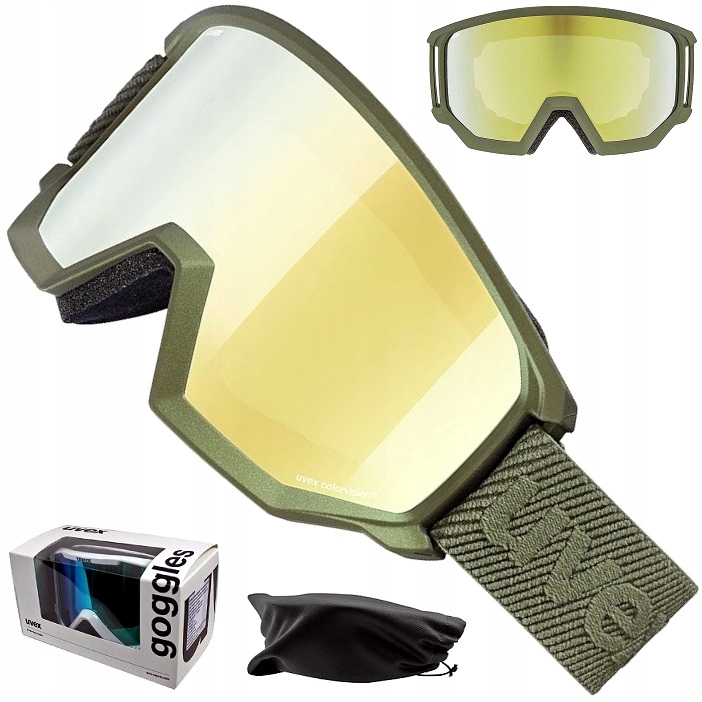 Gogle Uvex Athletic CV S2 crocodile matt 8030