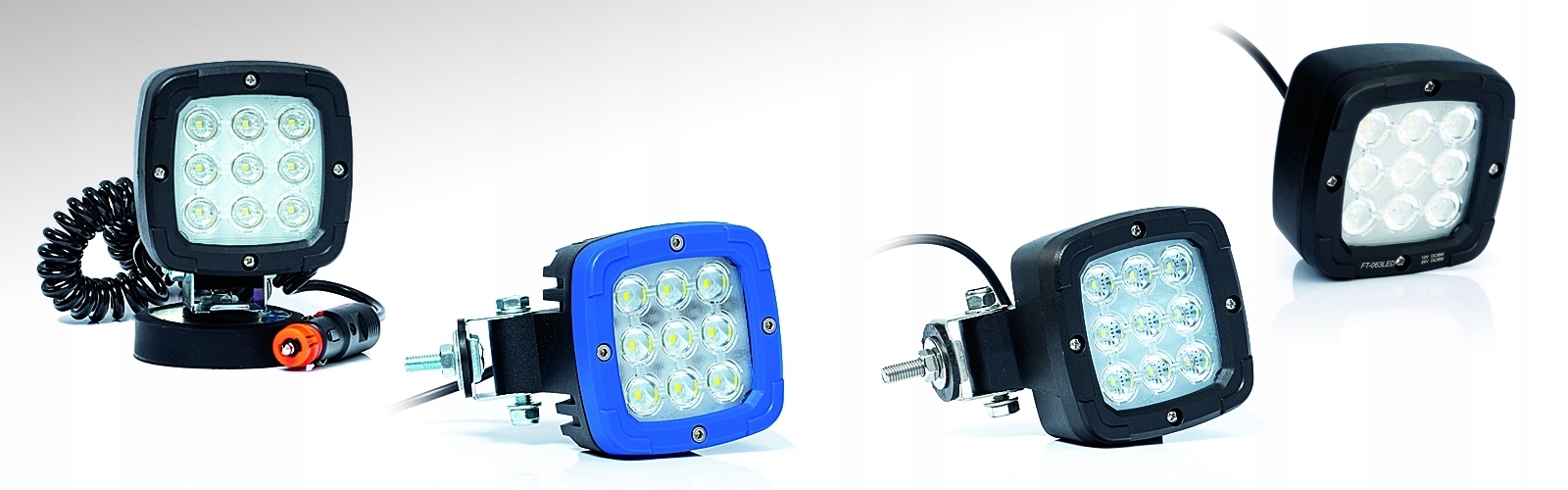 LAMPA HALOGEN ROBOCZY LED 12 24V 15W 1300 lm BIALA Car type Cargo vans Trucks Undefined