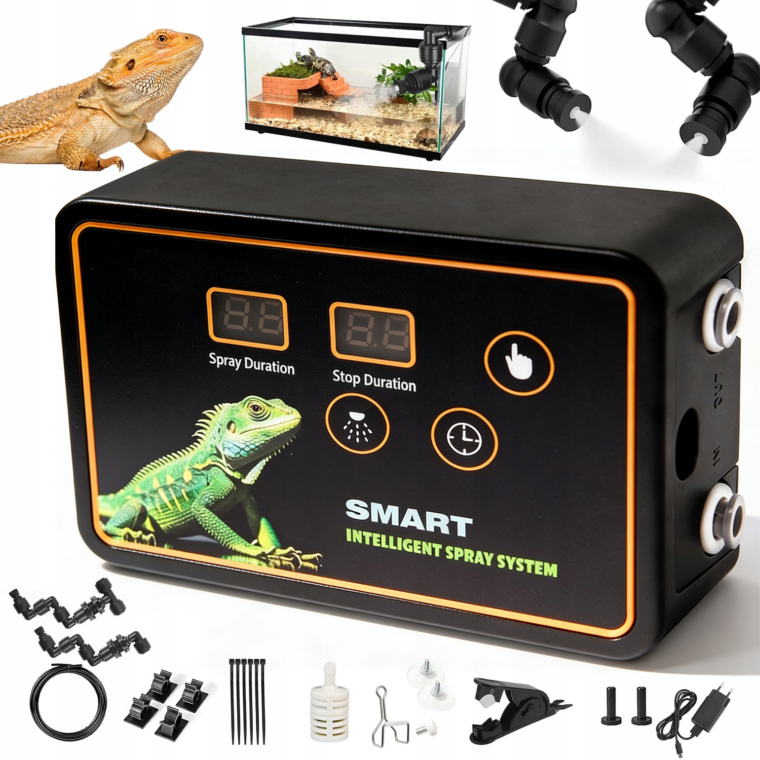 Příslušenstvíinteligentní Mlhovač Terária Elektronický Zvlhčovač Časovač Au