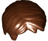 

Lego 62810 figurka włosy krótkie brązowy 1 szt N