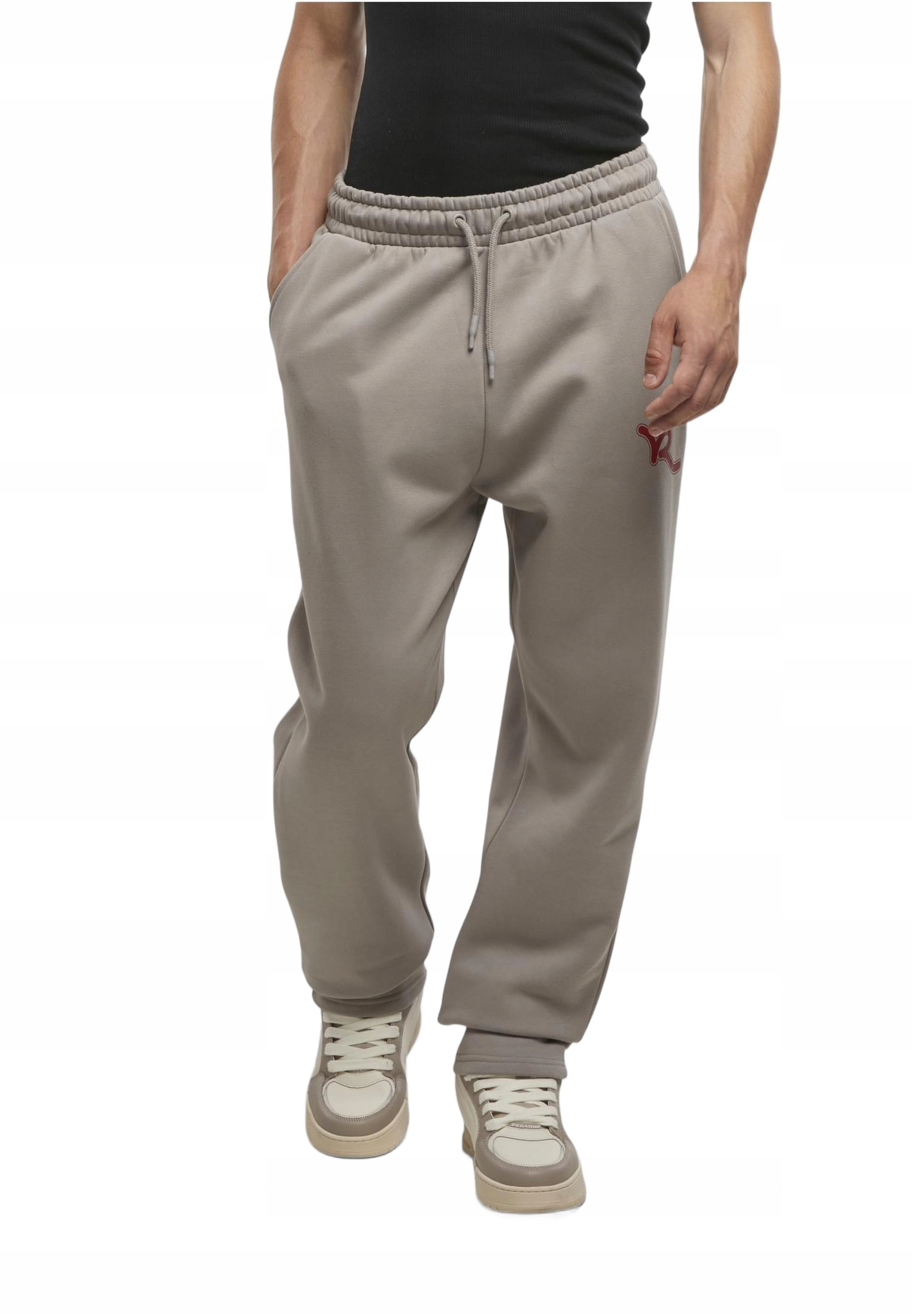 Bavlněné joggerové kalhoty Rocawear Sirene šedé 4XL