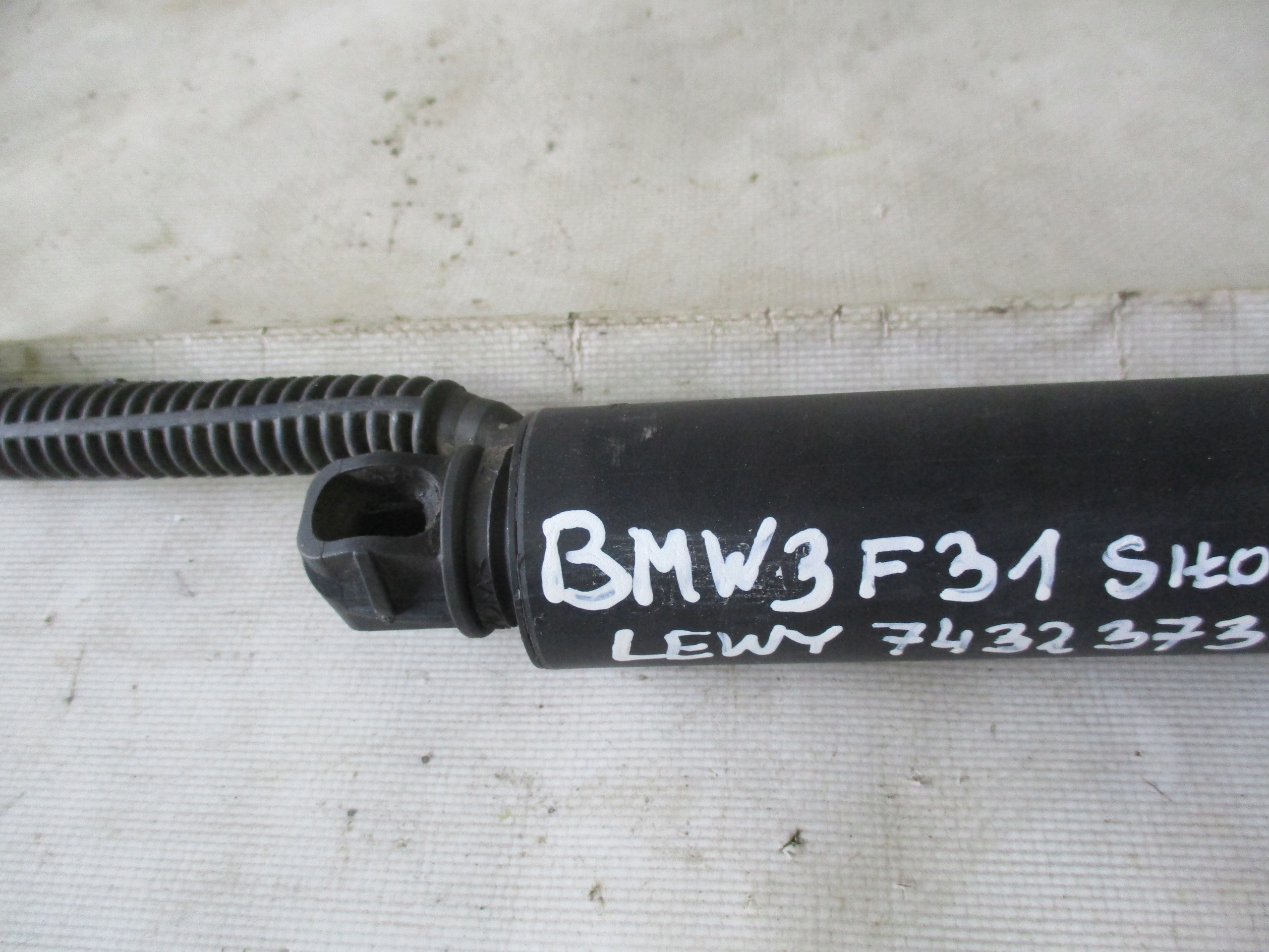 damper bonnet electrical BMW 3 F31 7432373