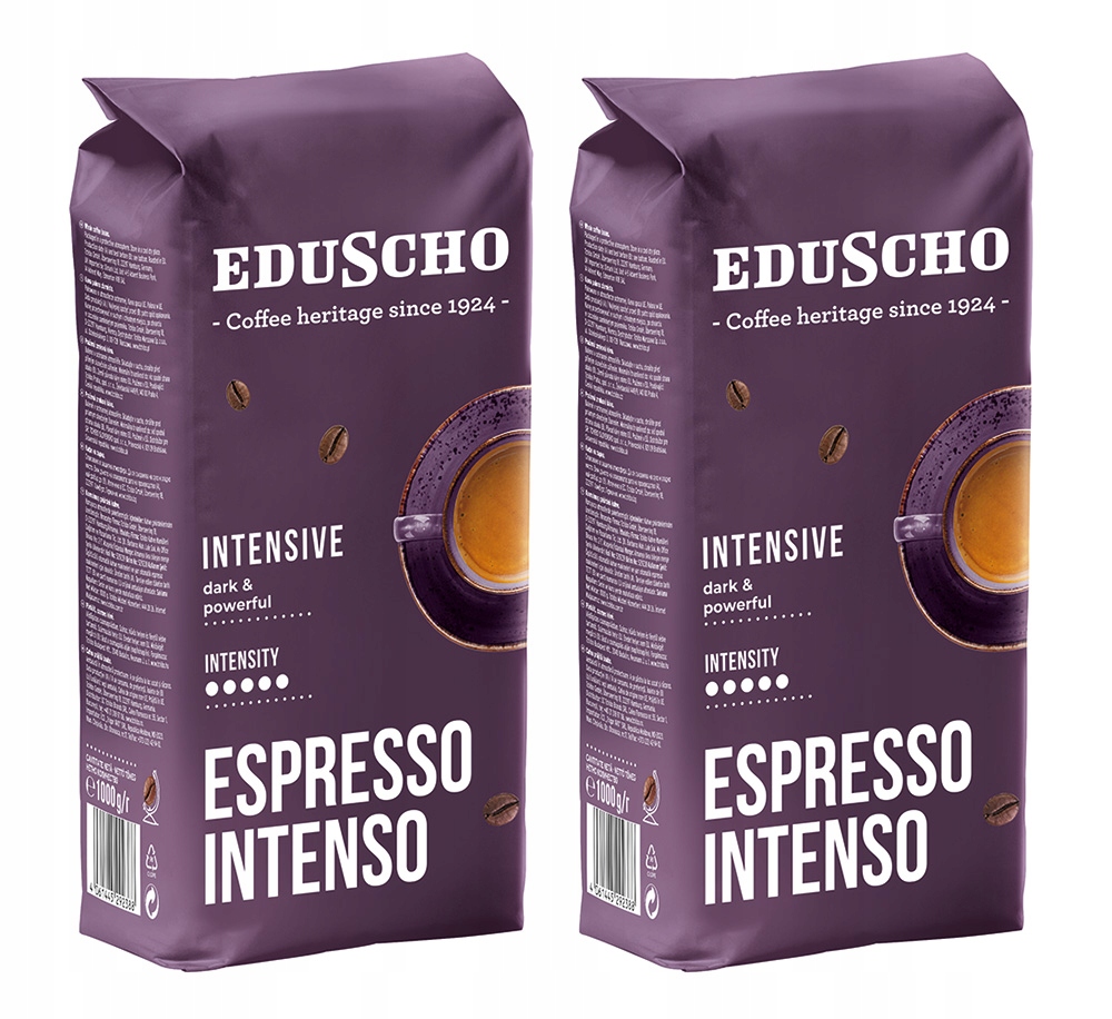 Kawa ziarnista Eduscho Espresso Intenso Intensive Arabica Robusta 2kg