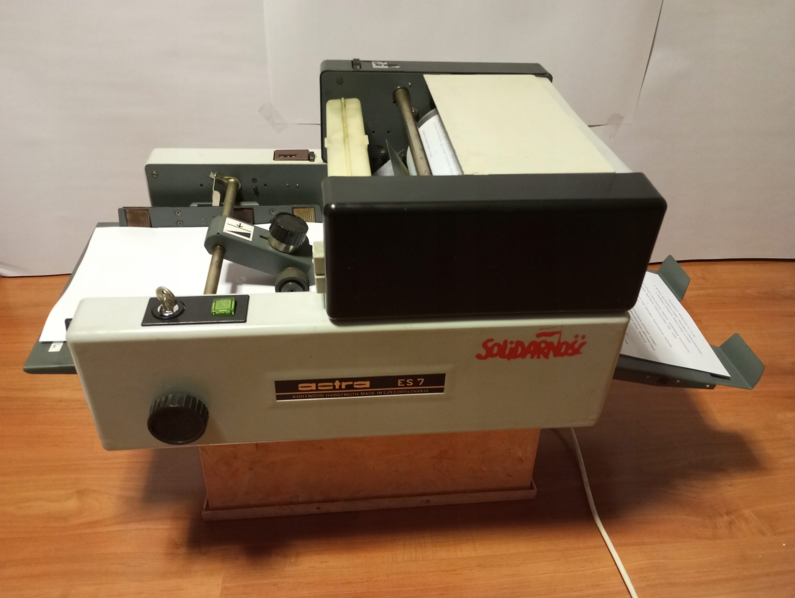 ZABYTKOWY POWIELACZ ASTRA - SOLIDARNOŚĆ