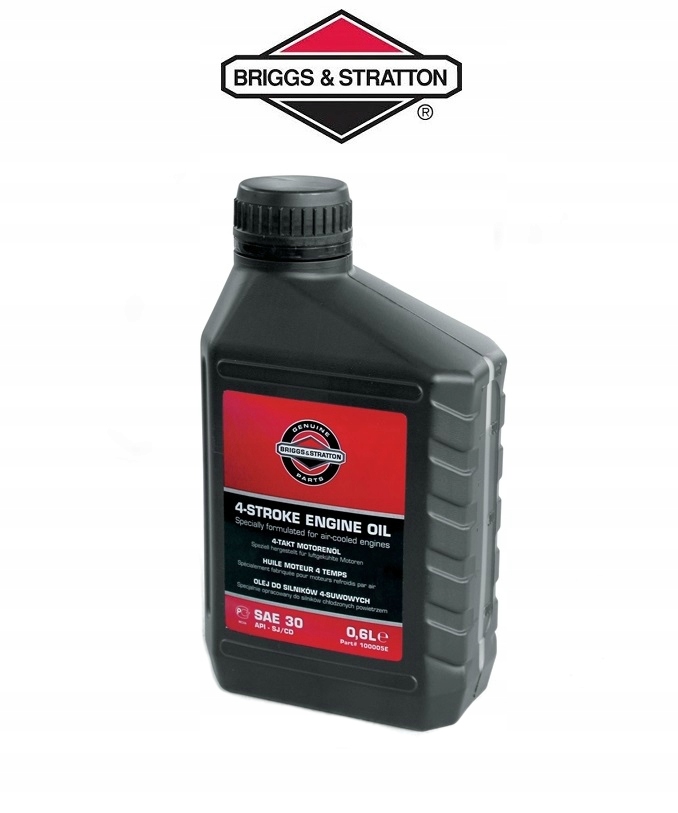 OLEJ SILNIKOWY B&S BRIGGS 0,6L SAE30 DO KOSIAREK TRAKTORKÓW 4-SUW NAC STIGA Typ olej