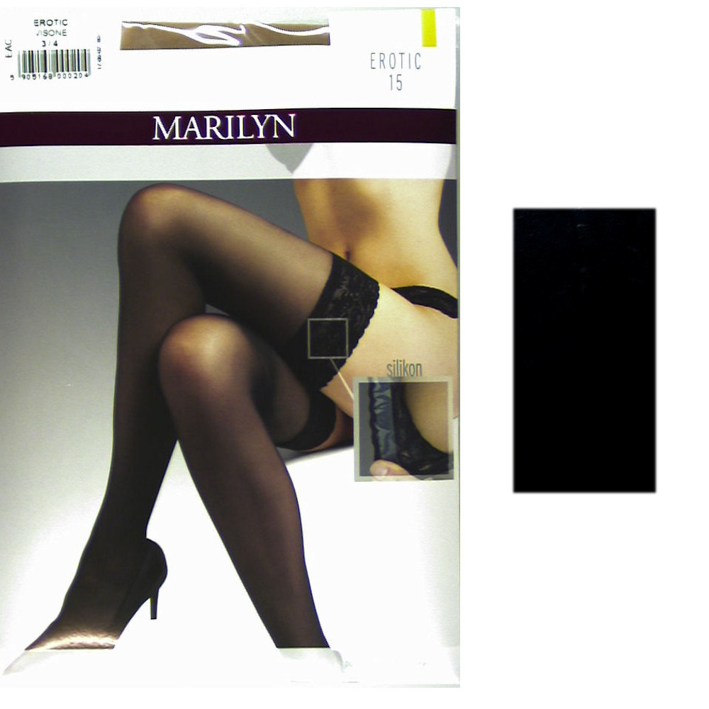 

Marilyn erotic 15 R5 nero pończochy samonośne