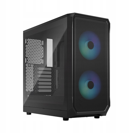 Fractal Design Focus 2 Boční systém Windows Rgb Black Tg Clear Tint Midi Tow