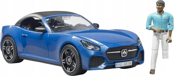 Samochód Roadster z kierowcą Bruder 03481 Rodzaj pojazdu samochód osobowy