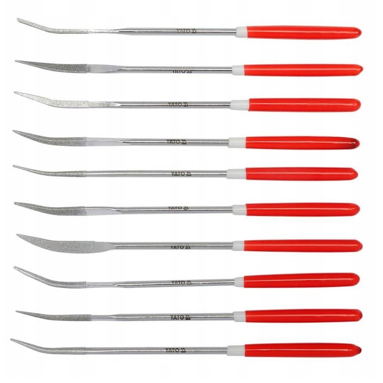 PILNIKI IGLAKI DIAMENTOWE 3x140x30mm 10 SZTUK YATO EAN (GTIN) 5906083961465