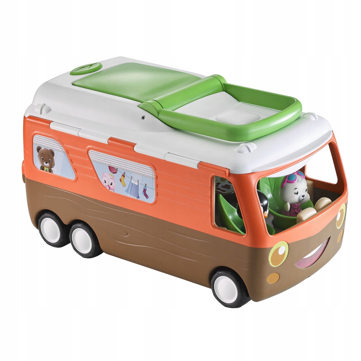 Samochód Klorofil - Kamper Materiał plastik