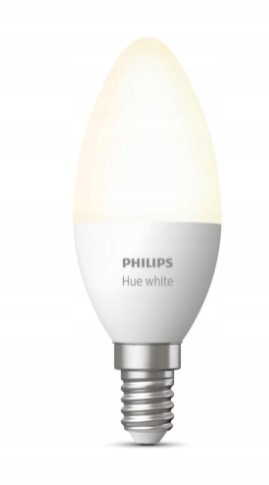Żarówka Philips biała Hue E14 5,5 W 39x106 mm Świeczka Smart Kod producenta 929003021101