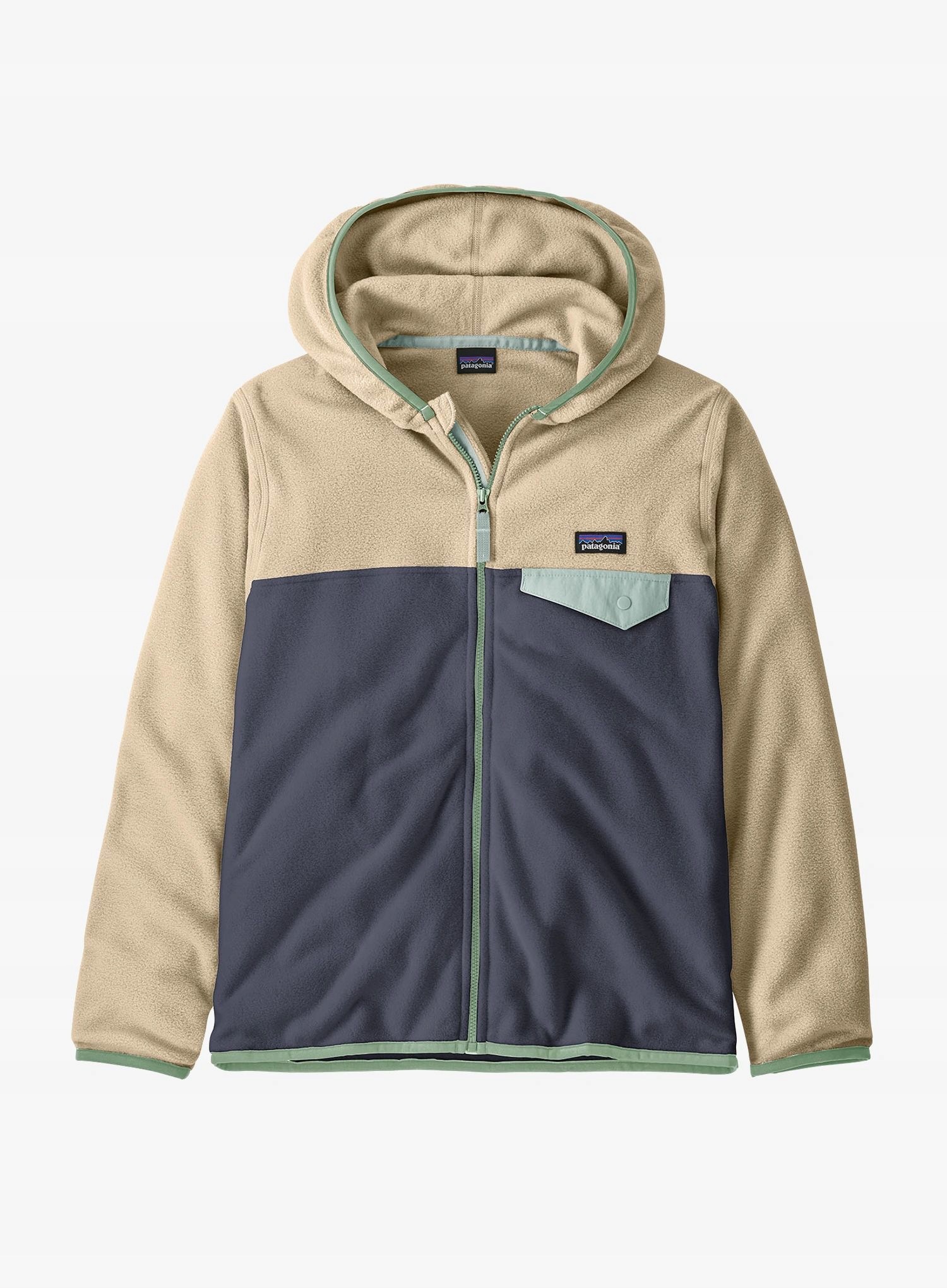 Bluza dziecięca Patagonia Micro D Snap-T Jacket smolder blue S
