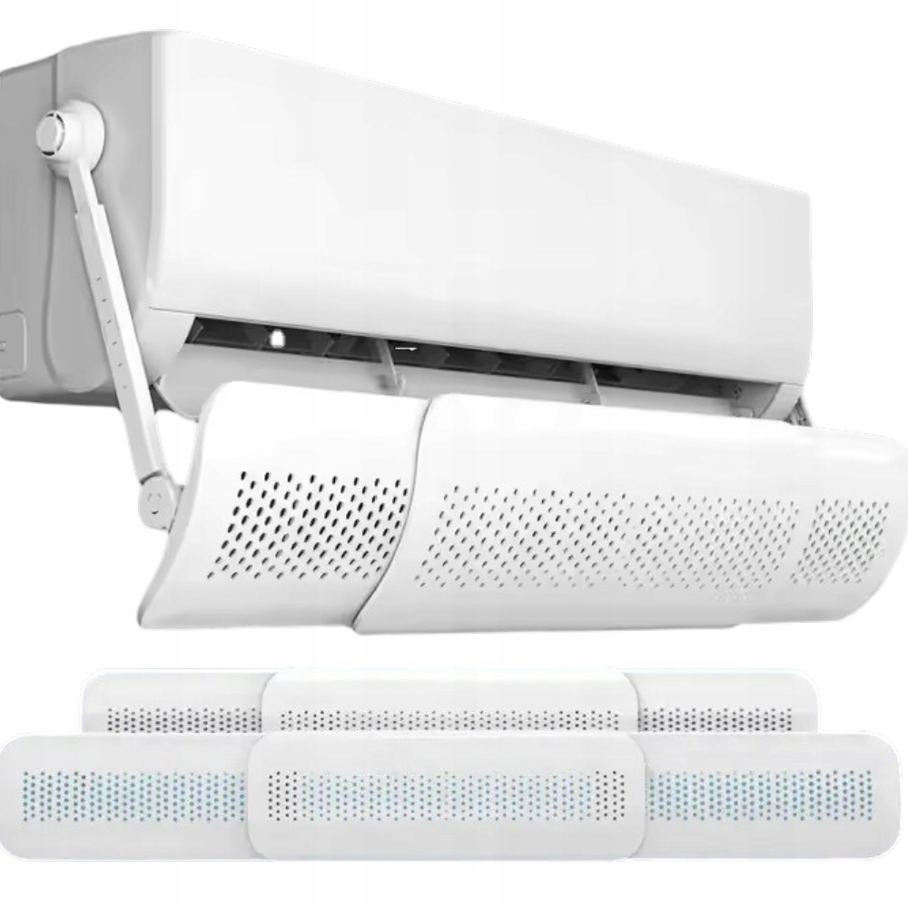 Deflektor pro klimatizaci Panel Kryt pro klimatizační zařízení 72-102 cm