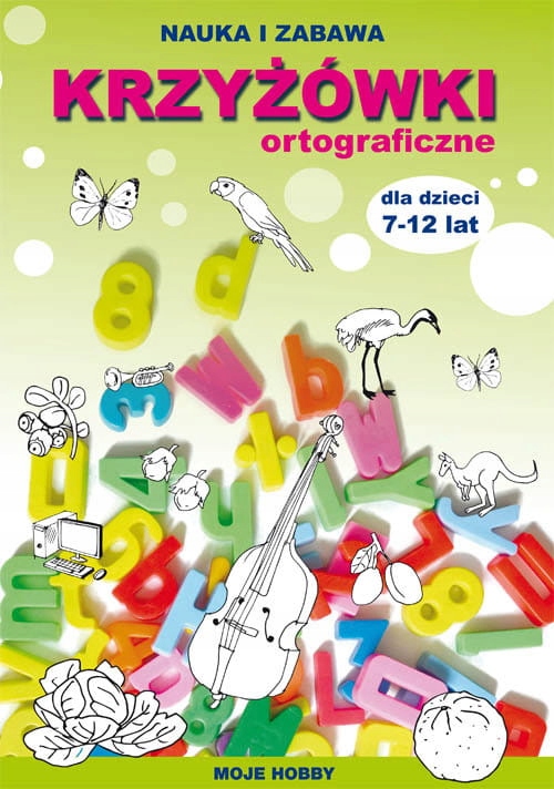 Krzyżówki i łamigłówki dla dzieci prezent 7-12 lat Wydawnictwo Literat
