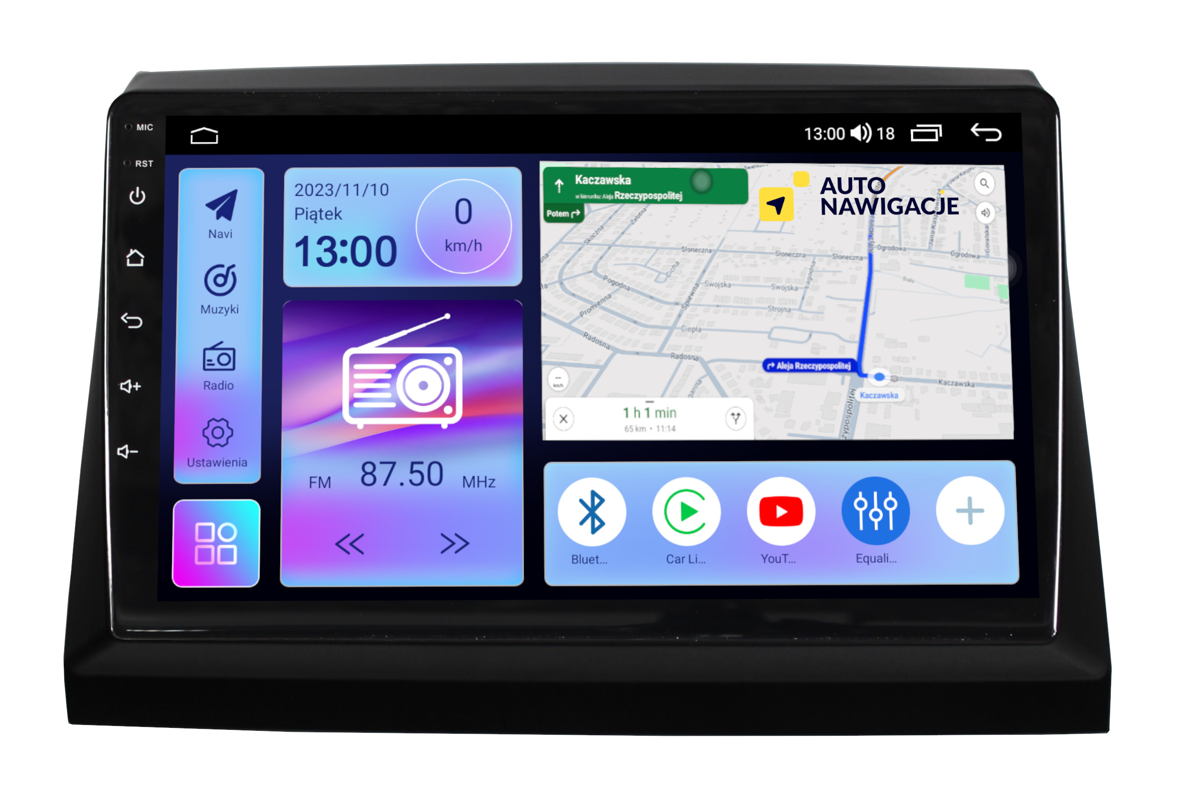 Radio Nawigacja Gps Jeep Commander 2005-2010 Android