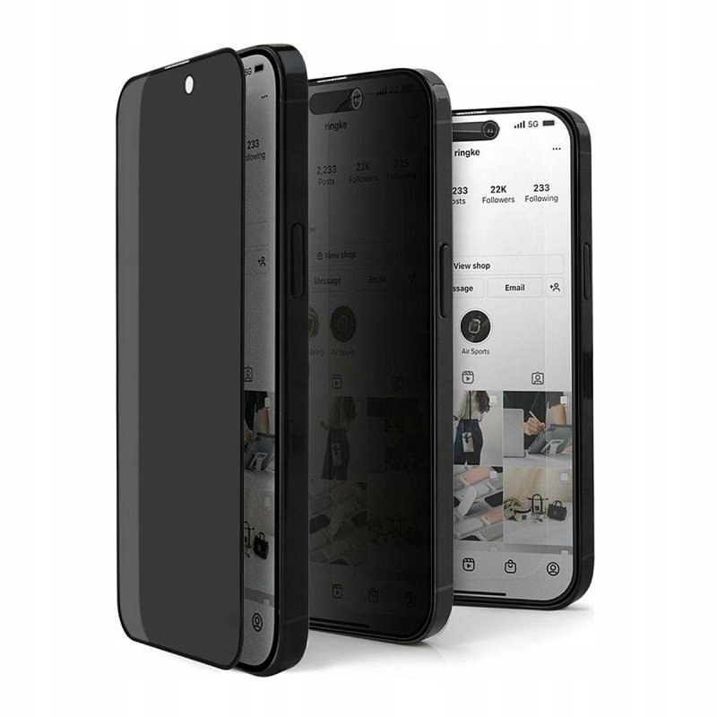 Szkło hartowane Privacy do Apple iPhone 15 Pro Max Koperta