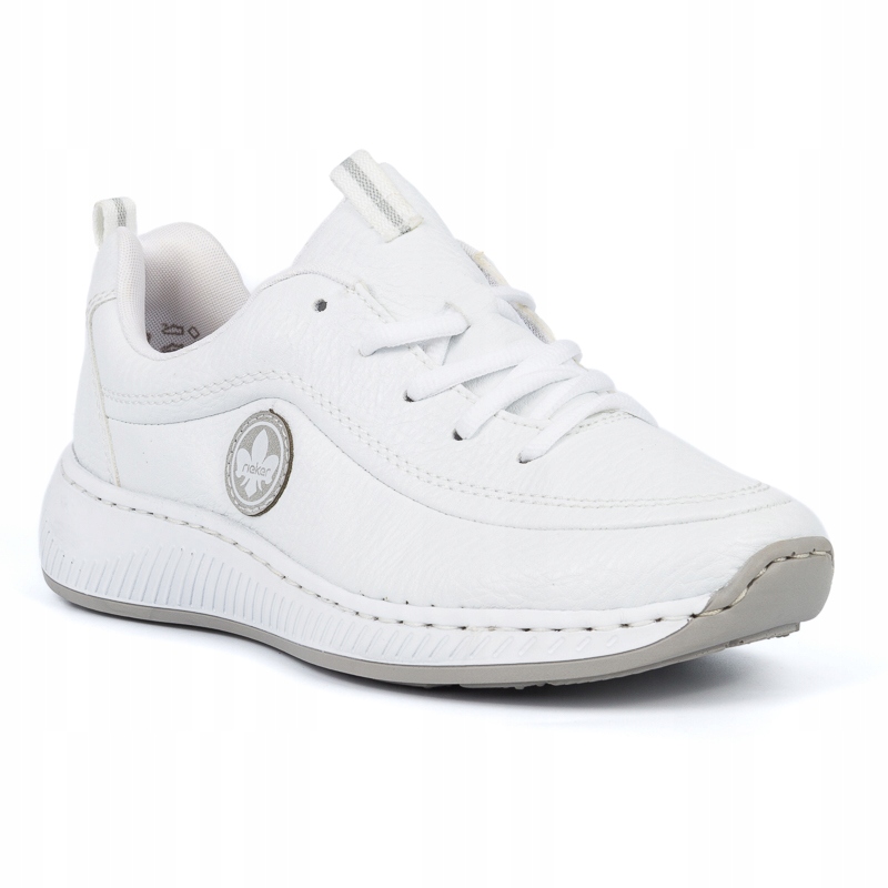 Sportovní dámské polobotky Rieker N5504-80 bílé šněrovací vel. 42 Sellecti