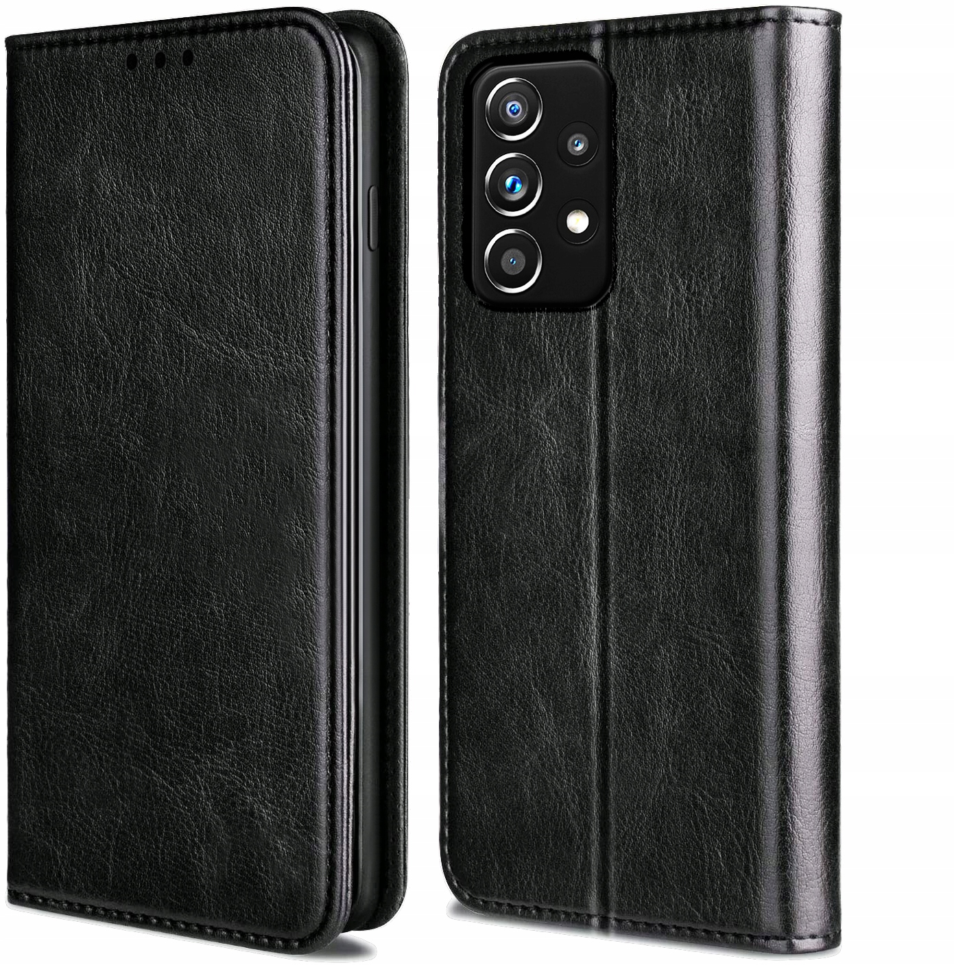 

Etui Skórzane na Magnes Szkło do Samsung A32