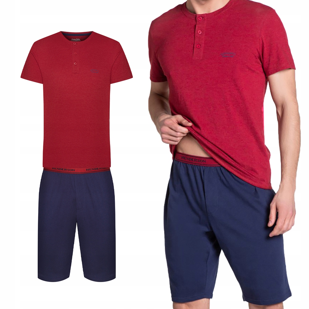 

Piżama męska Henderson Dune 38879-33X kr.r. - r XL