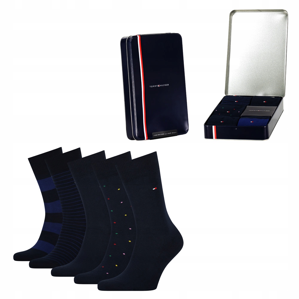 

Tommy Hilfiger Skarpety Zestaw Prezentowy 43/46