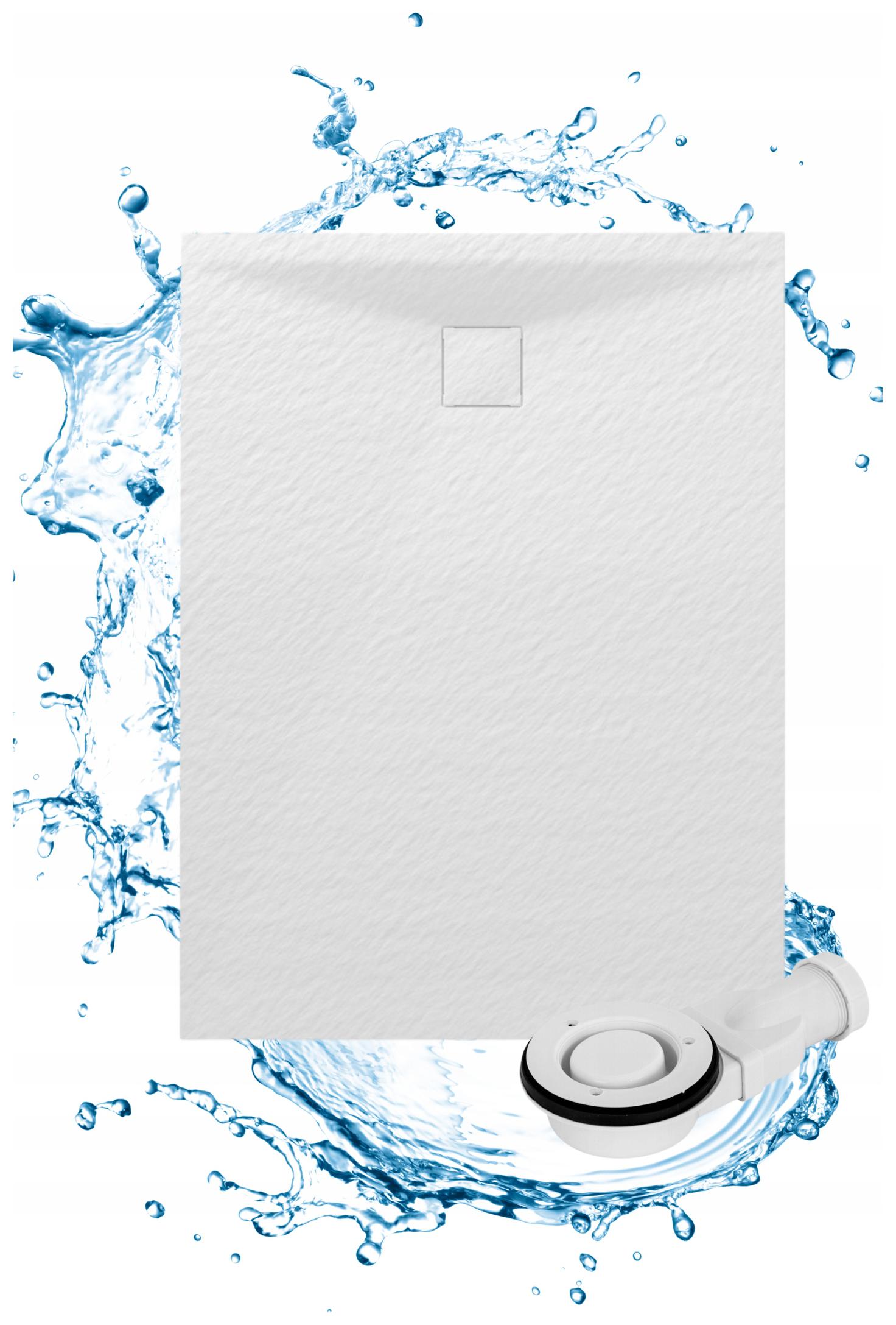 Sprchová Vanička Obdélníková 130x90 CM Bílá Smc Kompozit Teja