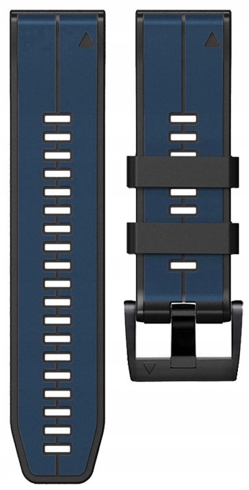 GRANATOWO-CZARNY Pasek Garmin Epix 2 (szerokość 22mm) Marka Tech-Band