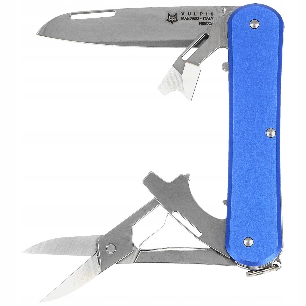 Kapesní nůž Fox Vulpis F4 Sky Blue Aluminium, Polished (FX-VP130-F4 Sb)
