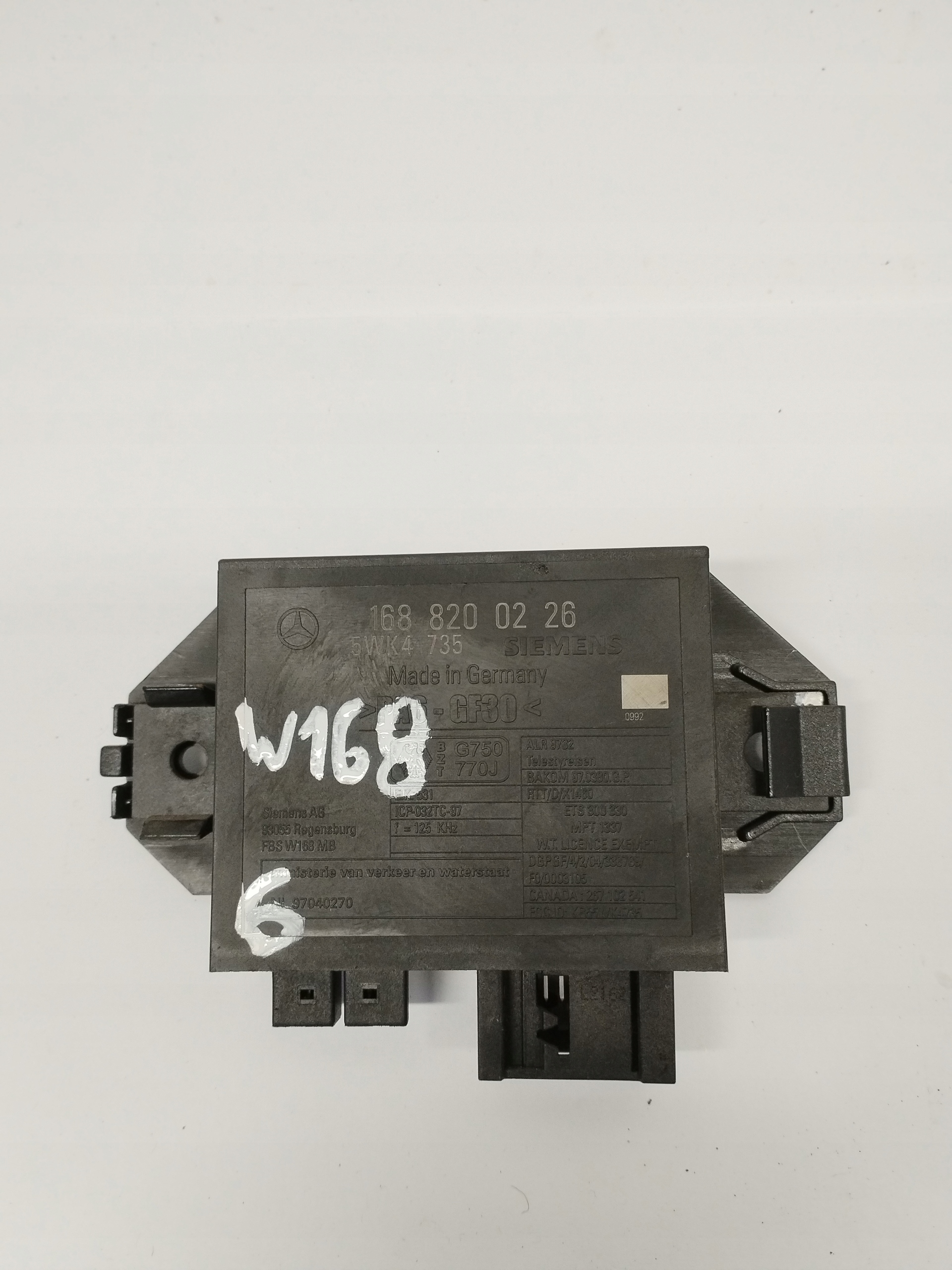 module control unit immobilizera Mercedes W168 1688200226