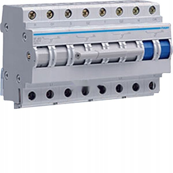 4-pólový přepínací spínač 63 A 400 V I-0-II SF463