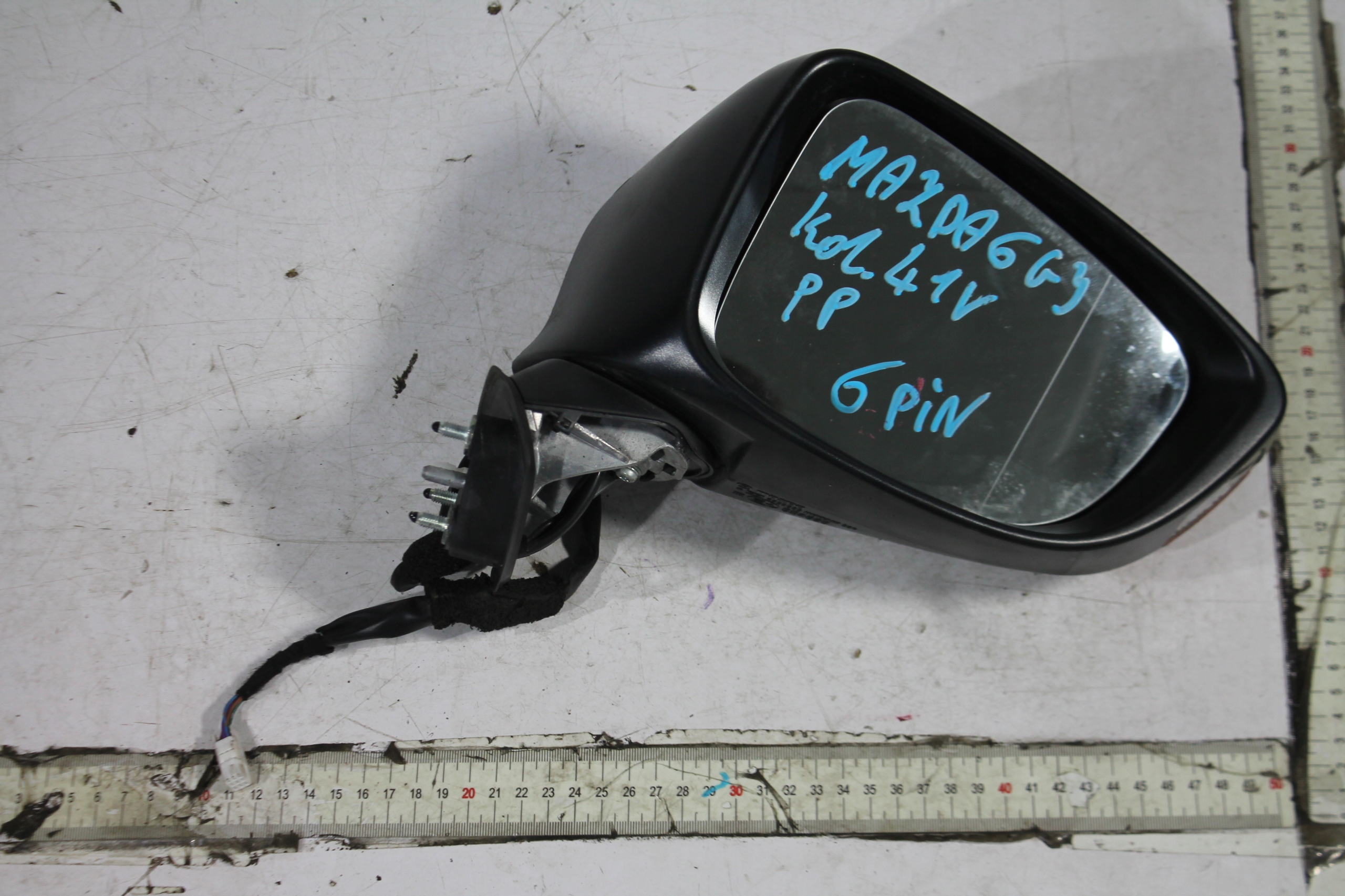mirror right 6PIN MAZDA 6 GJ 41V 12- UK