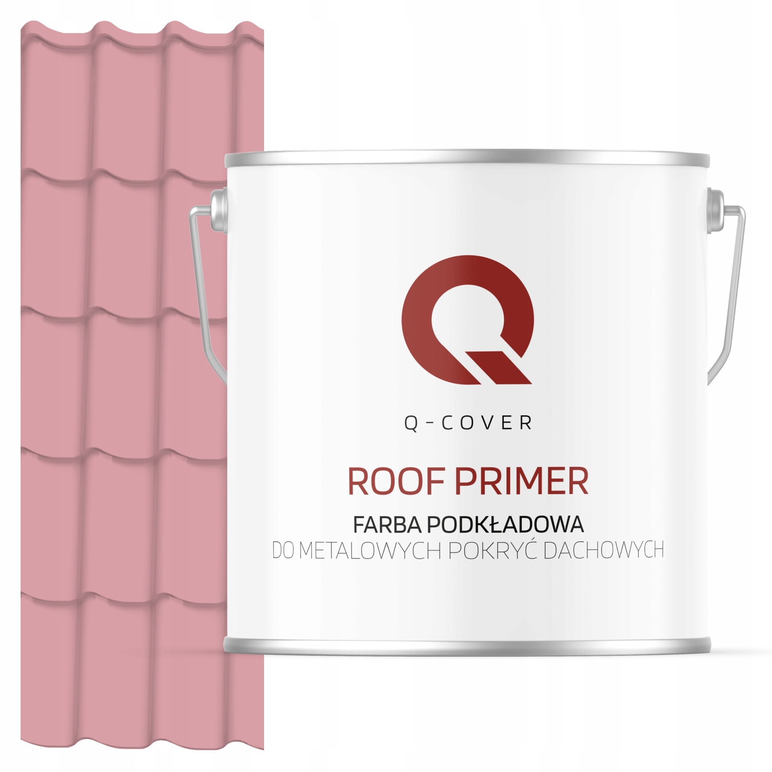 Podkladová Farba Na Kovovú Strechu Ružová Svetloružová 3015 5 L Matná