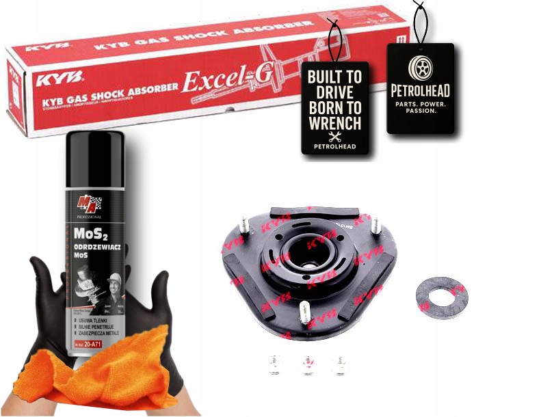 Polštář Tlumiče Přední L/p Toyota Avensis Coroll #Petrolhead Pro+ Kit1