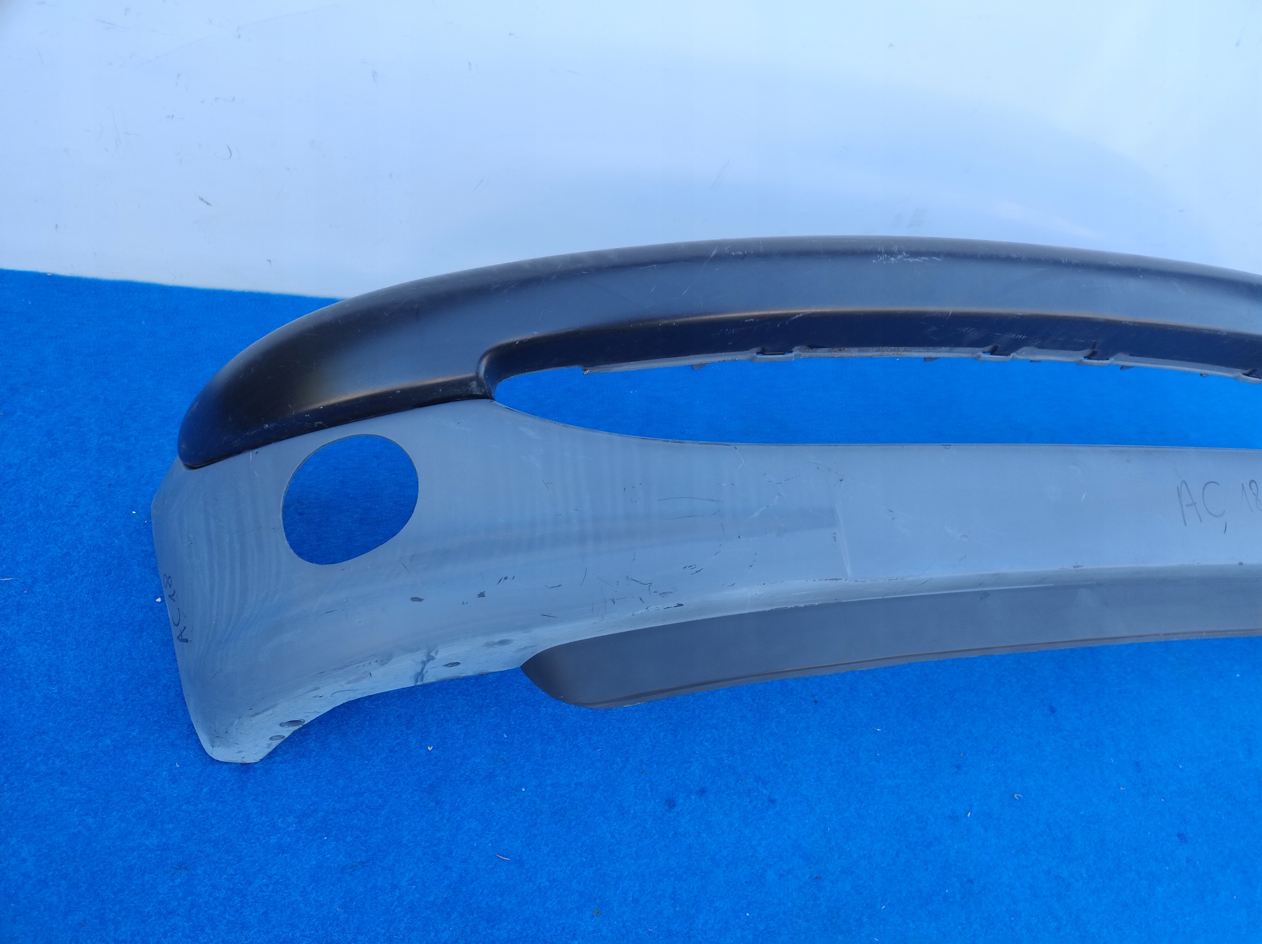 PEUGEOT 206 bumper front WASKI + moulding SPOILER 5723070R AC18
