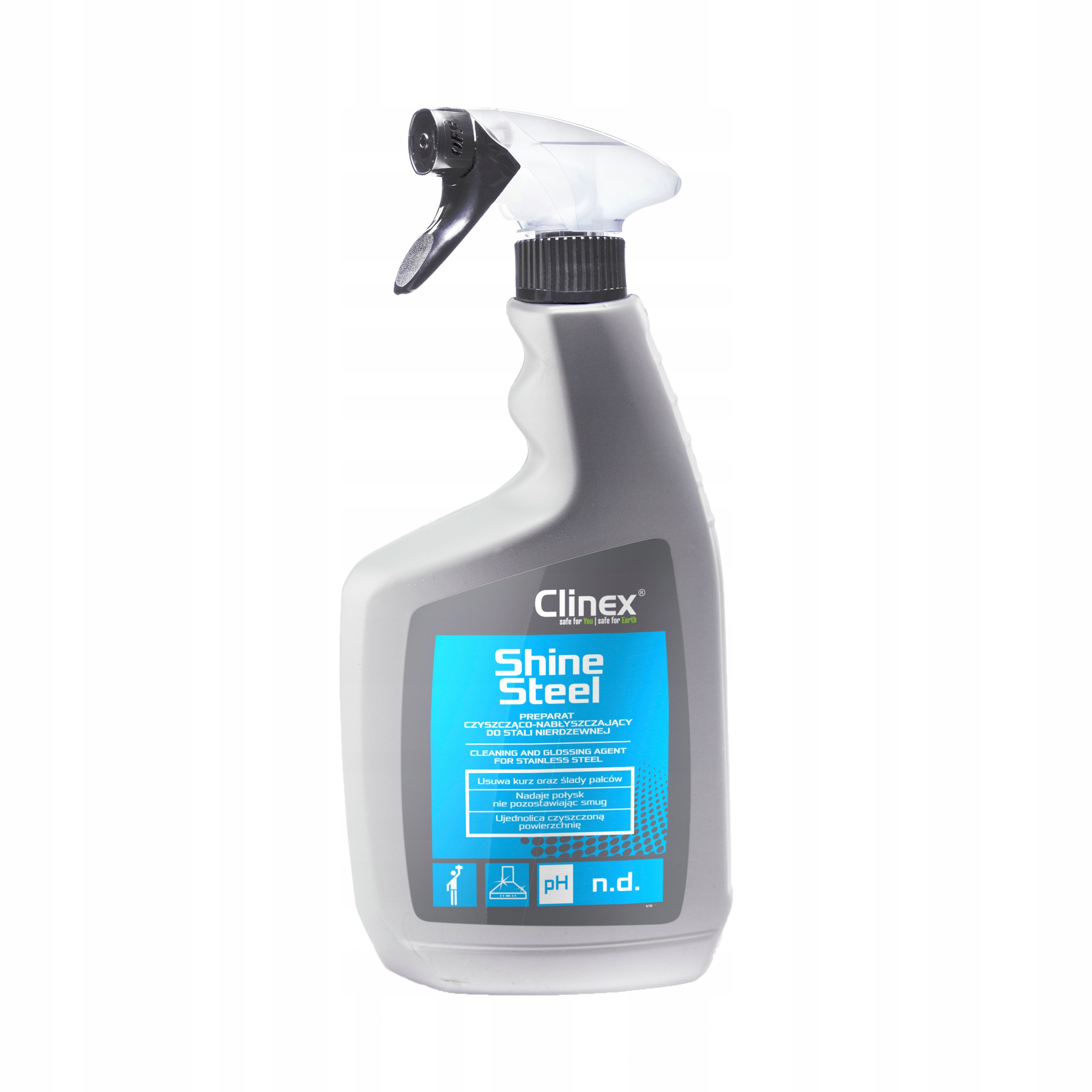 

Clinex Shine Steel 650ML Łyn Do Stali Nierdzewnej