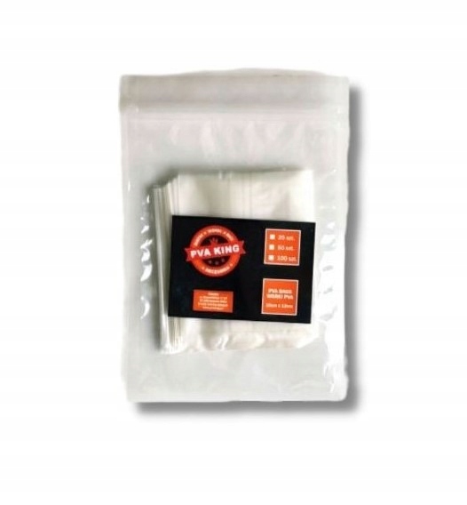 Worki rozpuszczalne Pva 7x12cm 100 sztuk Pvaking