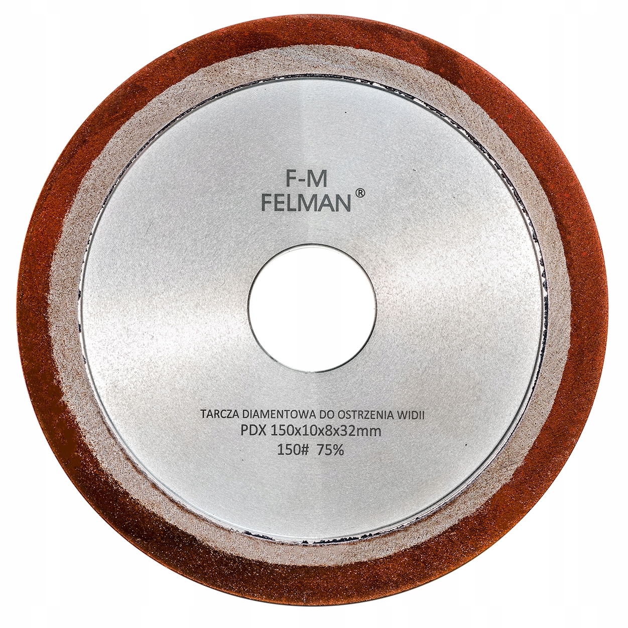 

Tarcza diamentowa do ostrzenia widii 150x32 mm