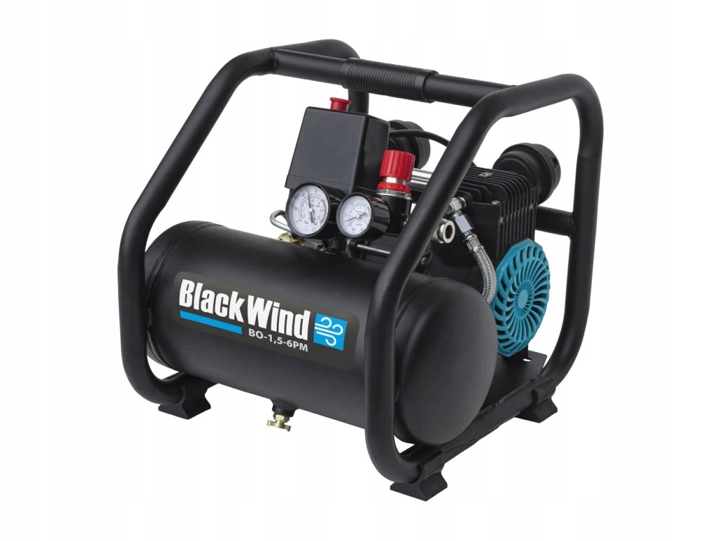 Black Wind Bezolejový kompresor Bo 1,5 kW 6l