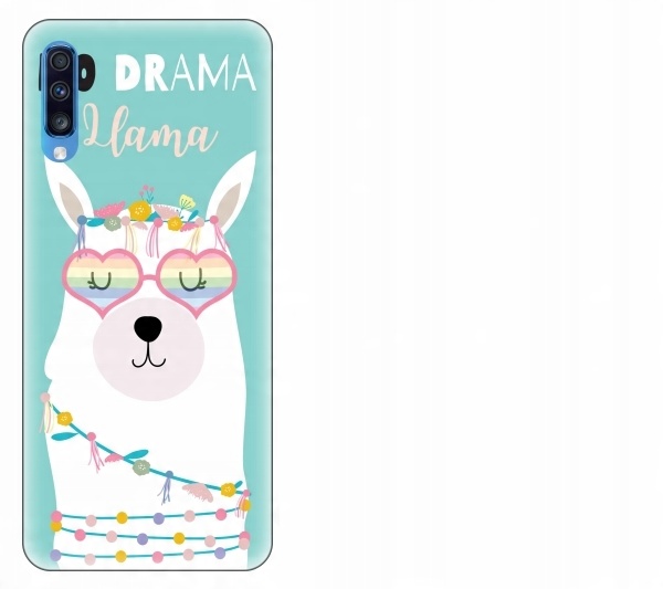 

Etui pokrowiec Samsung Galaxy A70 No drama llama