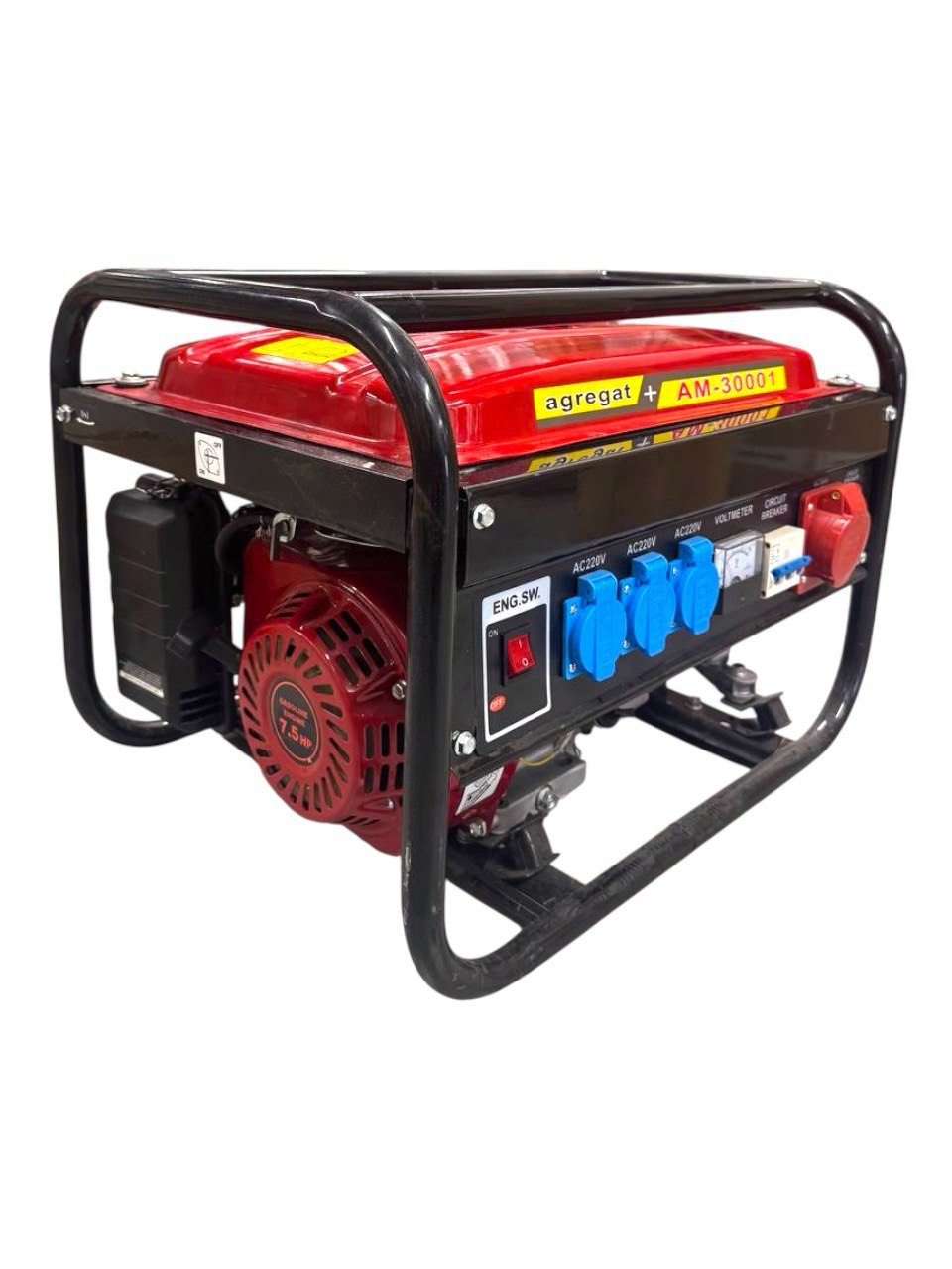 Generátor Benzínový AM-30001 7,5 Km 3500 W
