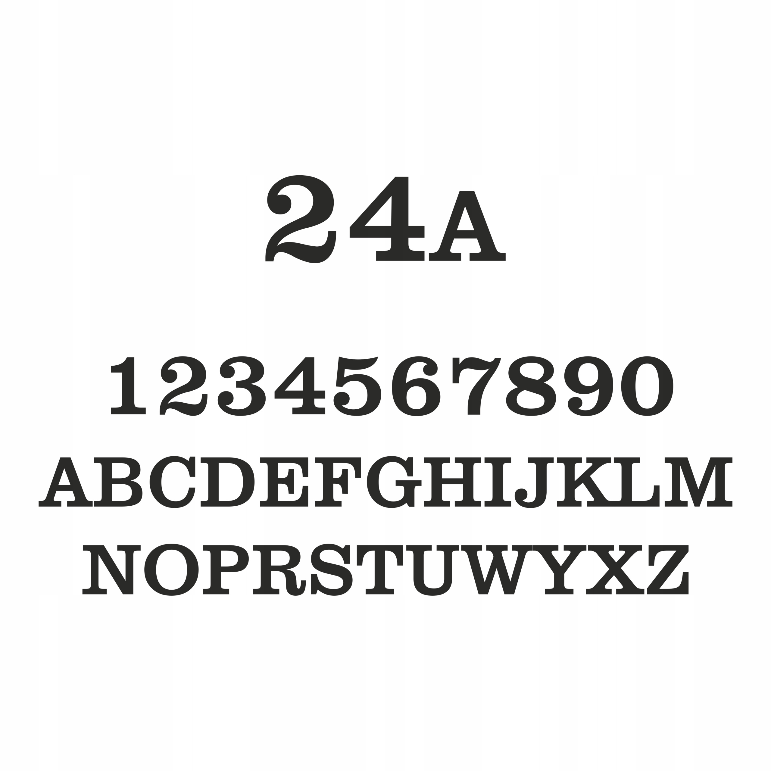 NUMER NA DOM DRZWI CYFRY LITERY NUMER DOMU BUDYNEK ADRES KOLORY - M5 20 cm Kod producenta M5-20