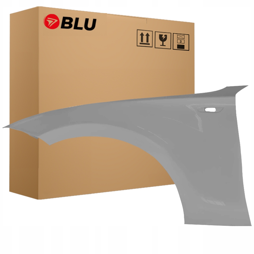Blu Blatník Bmw 1 I E81 E82 E87 E88 354 levý stříbrný 04-13 přední pozink